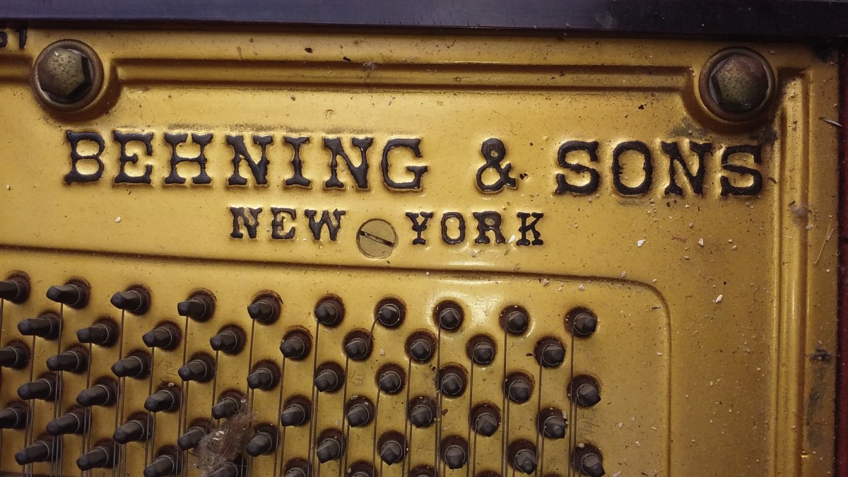Behning & Sons Piano Company – Encore! Old Pianos with a New Song